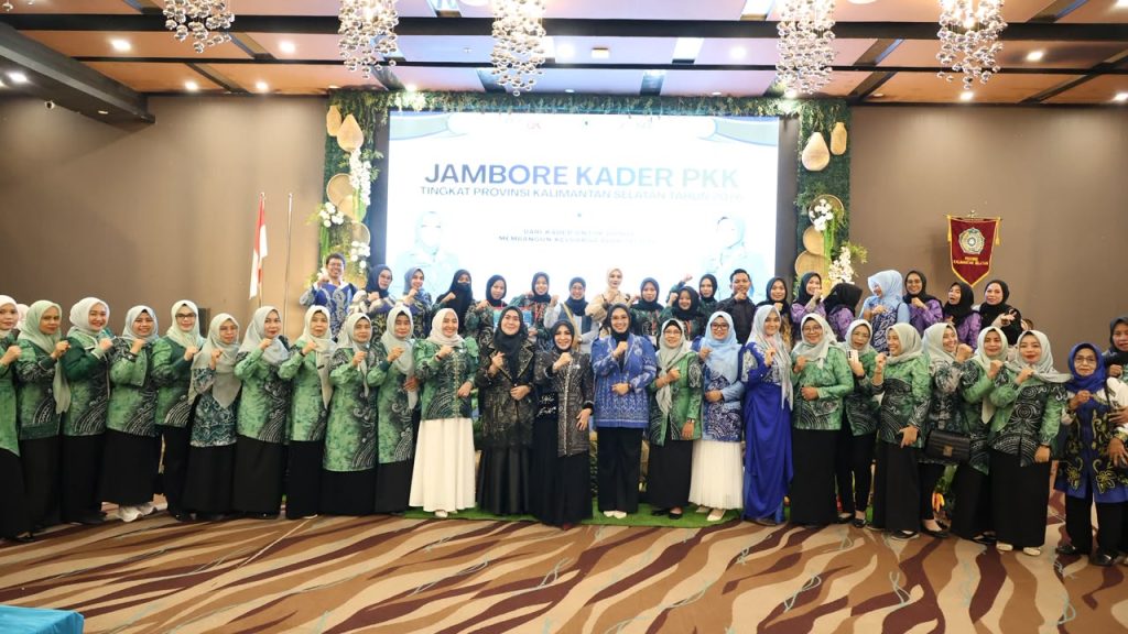 Kader PKK Tanah Bumbu meraih juara lomba di Jambore PKK Kalsel 2026.